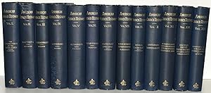 Bild des Verkufers fr THE AMERICAN CHURCH HISTORY SERIES. CONSISTING OF A SERIES OF DENOMINATIONAL HISTORIES PUBLISHED UNDER THE AUSPICES OF THE AMERICAN SOCIETY OF CHURCH HISTORY (13 Volumes; Complete) zum Verkauf von BLACK SWAN BOOKS, INC., ABAA, ILAB
