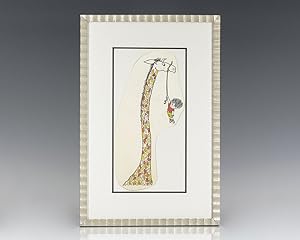 A Giraffe and a Half Shel Silverstein Original Illustration.