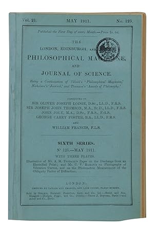 The Scattering of alpha and beta Particles by Matter and the Structure of the Atom [in] The Londo...