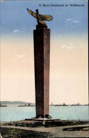 Imagen del vendedor de Ansichtskarte / Postkarte Mltenort Heikendorf in Schleswig Holstein, Blick auf das U Boot Denkmal a la venta por akpool GmbH