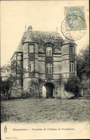 Ansichtskarte / Postkarte Bequancourt Yvelines, Domaine du Chateau de Dampierre