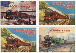 Hornby Book Of Trains 4x Advertising Postcard s