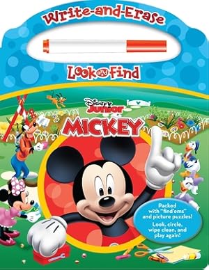 Imagen del vendedor de Disney - Mickey Mouse Clubhouse - Write-And-Erase Look and Find Wipe Clean Board [With Marker] (Mixed Media Product) a la venta por BargainBookStores