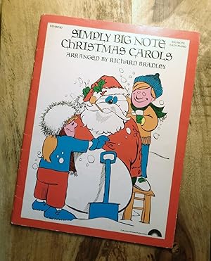 SIMPLY BIG NOTE CHRISTMAS CAROLS : Big Note Easy Piano, F0105P3D