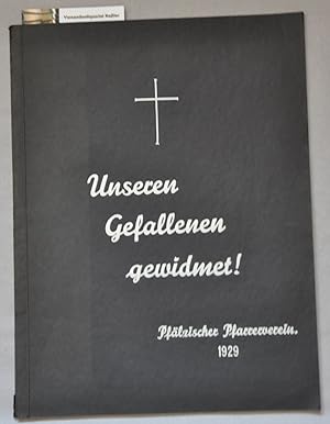 Pfälzisches Pfarrerblatt Organ des Pfälzischen Pfarrervereins. Sonder-Nummer des 29. Jahrgangs zu...