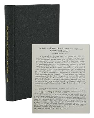 Die Vollständigkeit der Axiome des logischen Funktionenkalküls [in] Monatsheften für Mathematik u...