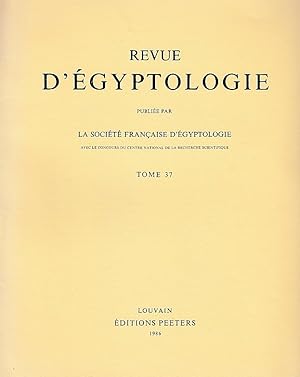 Seller image for Amenophis. Nom royal et nom divin. Questions mthodologiques. (Revue d'gyptologie). for sale by Librarium of The Hague