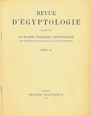 Bild des Verkufers fr La stle C 3 du Louvre. (Revue d'gyptologie). zum Verkauf von Librarium of The Hague