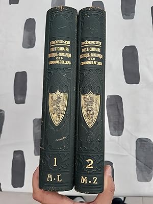 Dictionnaire historique et géographique des communes belges. 2 tomes