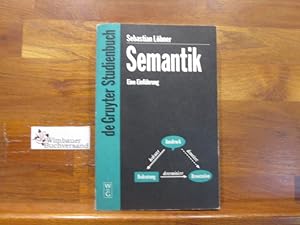 Seller image for Semantik : eine Einfhrung. De-Gruyter-Studienbuch for sale by Antiquariat im Kaiserviertel | Wimbauer Buchversand