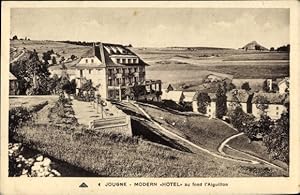 Immagine del venditore per Ansichtskarte / Postkarte Jougne Doubs, Modern Hotel, au fond l'Aiguillon venduto da akpool GmbH