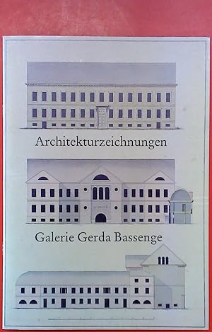 Bild des Verkufers fr Architekturzeichnungen Galerie Gerda Bassenge Auktion 54 Teil II, 8. Dezember 1989 zum Verkauf von biblion2