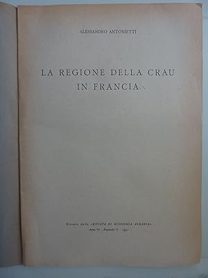 Seller image for LA REGIONE DELLA CRAU IN FRANCIA for sale by Historia, Regnum et Nobilia