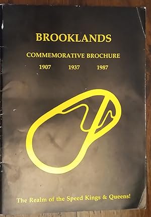 Brooklands Commemorative Brochure 1907 - 1937 - 1987