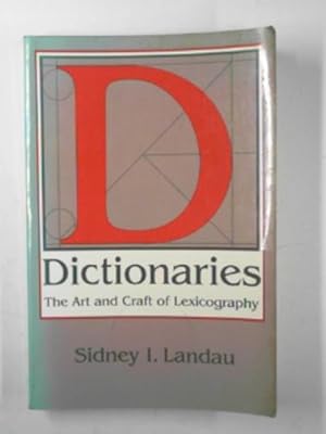Immagine del venditore per Dictionaries: the art and craft of lexicography venduto da Cotswold Internet Books
