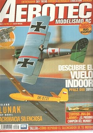 Seller image for Revista Aerotec modelismo RC numero 071: Descubre el vuelo indoor for sale by El Boletin