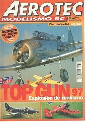 Seller image for Revista Aerotec modelismo RC numero 037: Top Gun 97 for sale by El Boletin