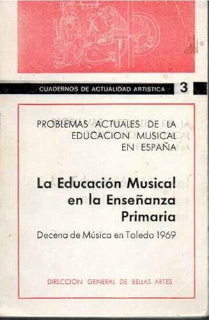 Imagen del vendedor de Seminario sobre problemas actuales de la educacin musical en Espaa a la venta por SOSTIENE PEREIRA