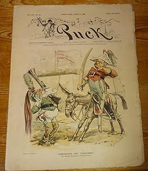 Imagen del vendedor de Puck. Vol. 25, no. 640 (June 12, 1889). a la venta por WestField Books