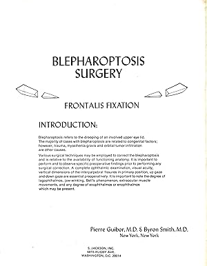 Blepharoptosis Surgery