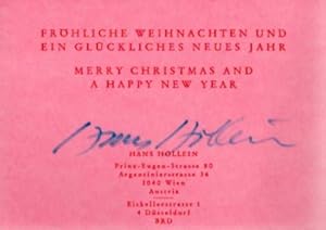 Weihnachtsgrußkarte.