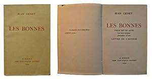 Image du vendeur pour Les Bonnes, Pice En Un acte. Les Deux Versions prcdes d' une lettre de l' auteur. mis en vente par JLG_livres anciens et modernes