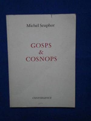 Image du vendeur pour Gosps et Cosnops [envoi] mis en vente par JLG_livres anciens et modernes