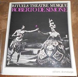 Imagen del vendedor de Rituels Thtre Musique Roberto de Simone a la venta por JLG_livres anciens et modernes