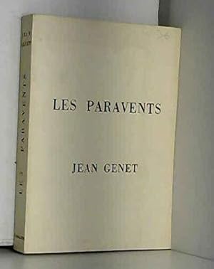 Imagen del vendedor de Les Paravents a la venta por JLG_livres anciens et modernes