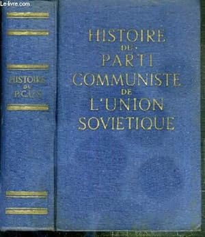 Seller image for Histoire du parti communiste de l'union sovietique for sale by JLG_livres anciens et modernes