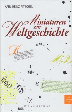 Bild des Verkufers fr Miniaturen zur Weltgeschichte. zum Verkauf von TF-Versandhandel - Preise inkl. MwSt.