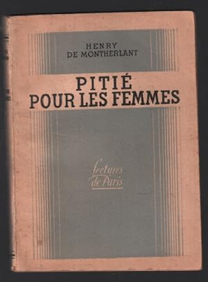 Seller image for Piti pour les femmes for sale by librairie philippe arnaiz