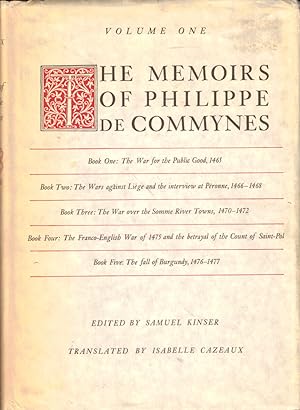 Imagen del vendedor de The Memoirs of Philippe de Commynes Volume One a la venta por Kenneth Mallory Bookseller ABAA