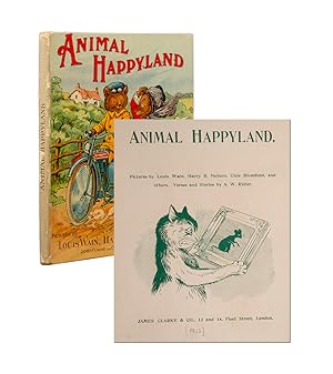 Bild des Verkufers fr Animal Happyland zum Verkauf von Whitmore Rare Books, Inc. -- ABAA, ILAB