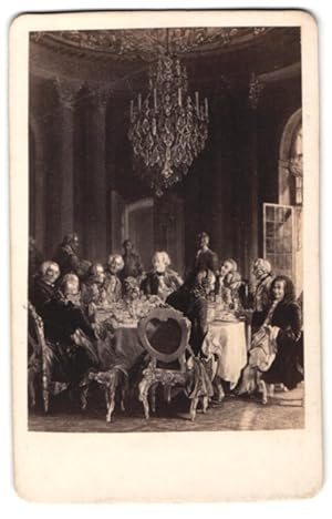 Bild des Verkufers fr Fotografie Friedrich der Grosse Knig von Preussen in Sanssouci zum Verkauf von Bartko-Reher