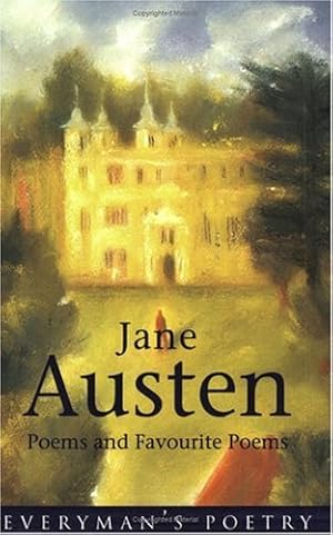 Imagen del vendedor de Jane Austen Eman Poet Lib #52 (Everyman Poetry) a la venta por M.Roberts - Books And ??????
