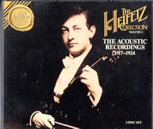 Heifetz Collection Vol. 1 - Acoustic Recordings 1917-1924 [3 CDs Nr. 902661732]. Schubert, Pagani...