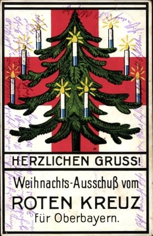 Ansichtskarte / Postkarte Glückwunsch Weihnachten, Weihnachtsausschuss Rotes Kreuz Oberbayern, We...