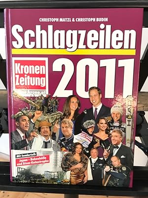 Schlagzeilen 2011: Neue Kronen Zeitung,