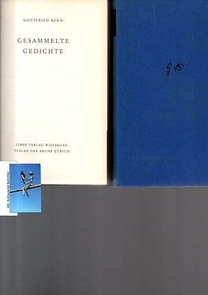 Immagine del venditore per Gesammelte Gedichte. Mit einem Nachwort von Max Rychner. venduto da Antiquariat Schrter -Uta-Janine Strmer