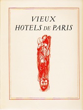 Vieux Hotels de Paris Vinght-quatre eaux-fortes de Omer Bouchery