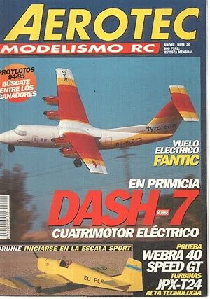 Seller image for Revista Aerotec modelismo RC numero 020: Dash 7 de Robbe for sale by El Boletin
