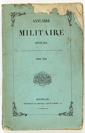 Annuaire militaire officiel, publié sur les documents fournis par le Département de la Guerre pou...