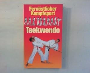 Fernöstlicher Kampfsport Taekwondo.