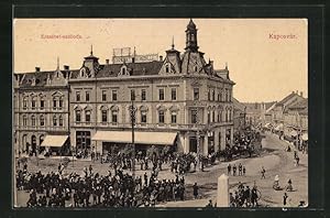 Ansichtskarte Kaposvár, Erzsébet-szálloda