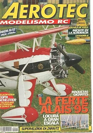 Seller image for Revista Aerotec modelismo RC numero 015: La ferte alais 95 for sale by El Boletin