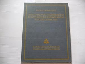 Bild des Verkufers fr Joh. Lucas von Hildebrandts Knstlerische Entwicklung bis zum Jahre 1725. Kunstgeschichtliche Einzeldarstellungen, Folge der Originaldrucke, Band 1 zum Verkauf von Gebrauchtbcherlogistik  H.J. Lauterbach