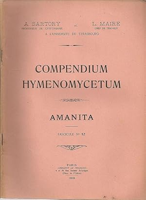 Bild des Verkufers fr Compendium Hymenomycetum. Amanita. (Fasc. 12). zum Verkauf von C. Arden (Bookseller) ABA