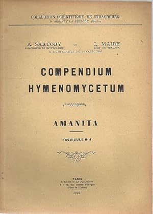 Bild des Verkufers fr Compendium Hymenomycetum. Amanita. (Fasc. 4). zum Verkauf von C. Arden (Bookseller) ABA