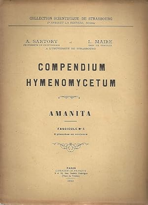 Bild des Verkufers fr Compendium Hymenomycetum. Amanita. (Fasc. 5). zum Verkauf von C. Arden (Bookseller) ABA